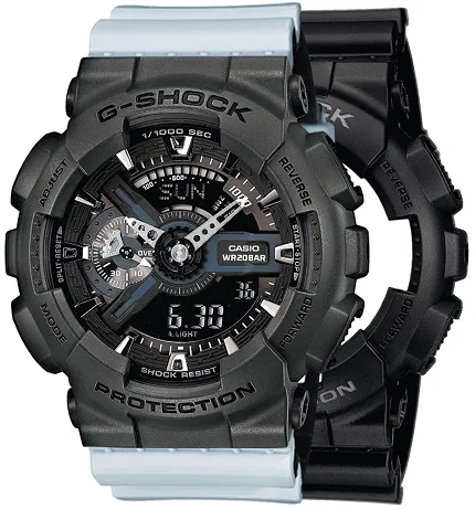 Casio SET GA-110-1BER + BEZEL 10467795 + PASEK 10527469 - zdjęcie 1