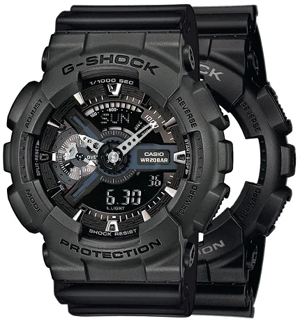 Casio SET GA-110-1BER + BEZEL 10467795 + PASEK 10536683 - zdjęcie 1