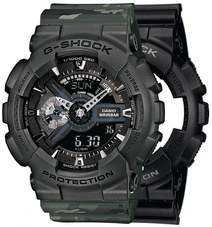 Casio SET GA-110-1BER + BEZEL 10467795 + PASEK 10561429 - zdjęcie 1