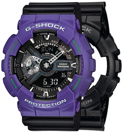 Casio SET GA-110-1BER + BEZEL 10498250 + PASEK 10347688 - zdjęcie 1