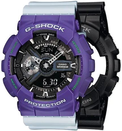 Casio SET GA-110-1BER + BEZEL 10498250 + PASEK 10527469 - zdjęcie 1