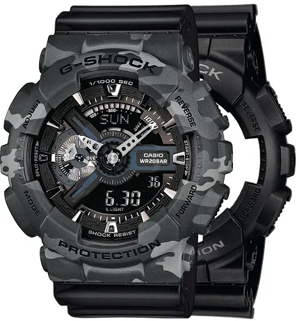 Casio SET GA-110-1BER + BEZEL 10507071 + PASEK 10536683 - zdjęcie 1