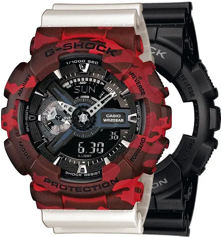 Casio SET GA-110-1BER + BEZEL 10530688 + PASEK 10395227 - zdjęcie 1