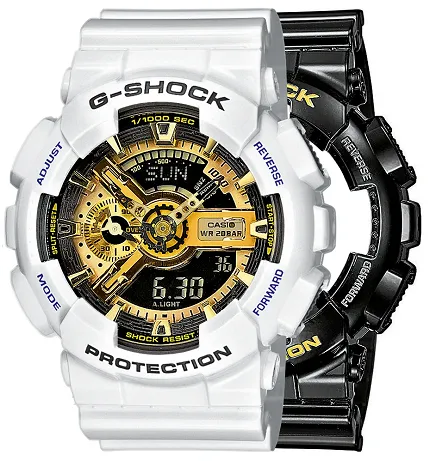 Casio SET GA-110GB-1AER + BEZEL 10347600 + PASEK 10430571 - zdjęcie 1