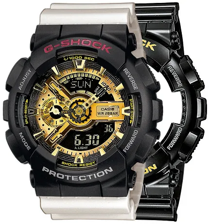 Casio SET GA-110GB-1AER + BEZEL 10378531 + PASEK 10395227 - zdjęcie 1