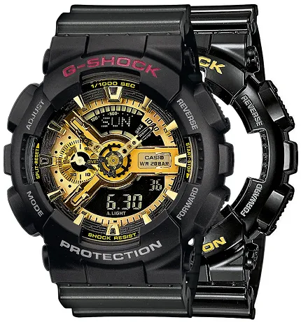 Casio SET GA-110GB-1AER + BEZEL 10378531 + PASEK 10467764 - zdjęcie 1