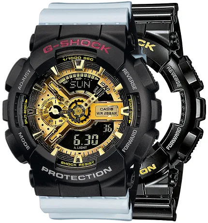 Casio SET GA-110GB-1AER + BEZEL 10378531 + PASEK 10527469 - zdjęcie 1