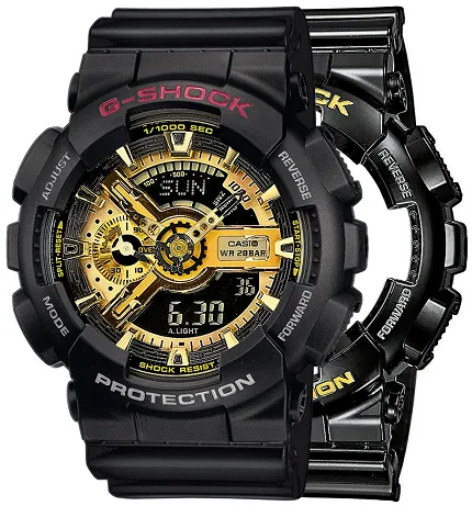 Casio SET GA-110GB-1AER + BEZEL 10378531 + PASEK 10536683 - zdjęcie 1