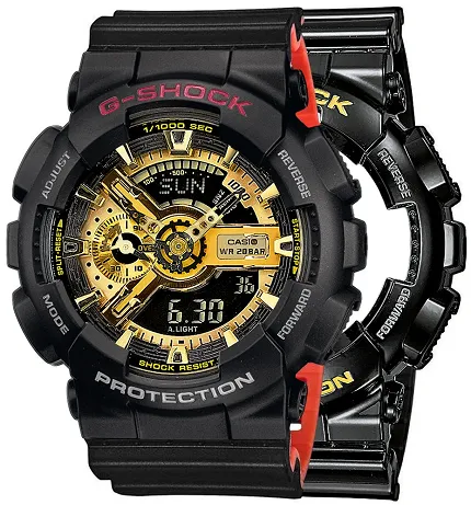 Casio SET GA-110GB-1AER + BEZEL 10378531 + PASEK 10577142 - zdjęcie 1