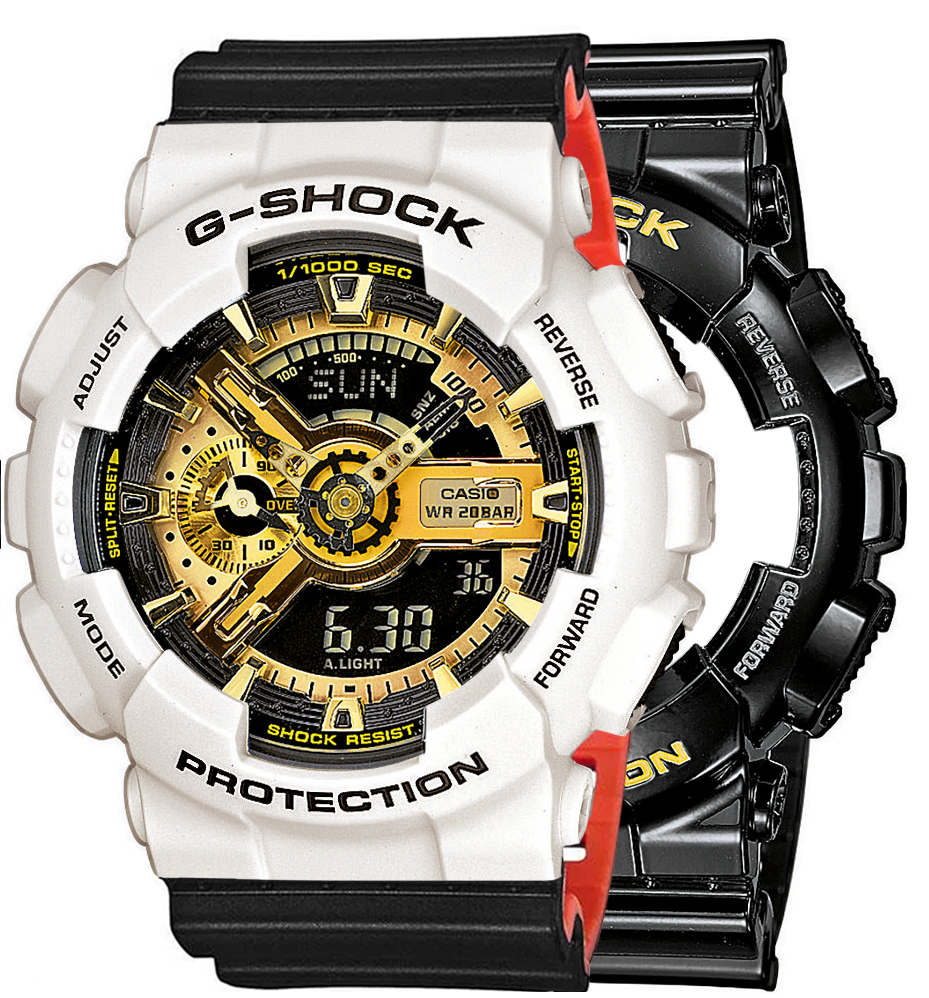 Casio SET GA-110GB-1AER + BEZEL 10395292 + PASEK 10577142 - miniatura 1