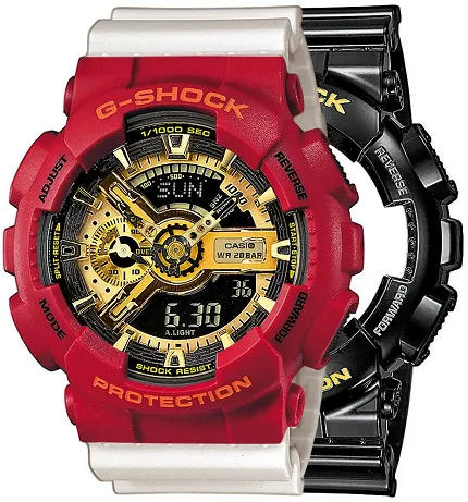 Casio SET GA-110GB-1AER + BEZEL 10441433 + PASEK 10395227 - zdjęcie 1
