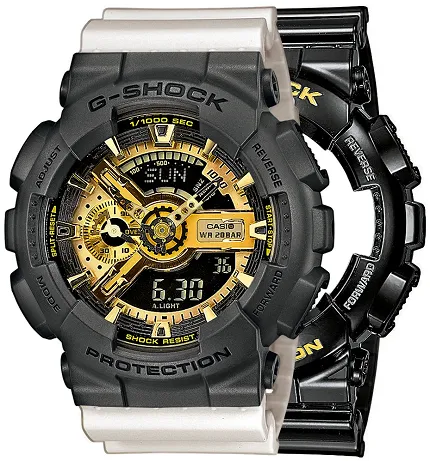 Casio SET GA-110GB-1AER + BEZEL 10467795 + PASEK 10395227 - zdjęcie 1