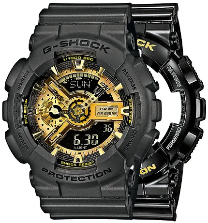 Casio SET GA-110GB-1AER + BEZEL 10467795 + PASEK 10467764 - zdjęcie 1