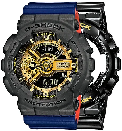 Casio SET GA-110GB-1AER + BEZEL 10467795 + PASEK 10527467 - zdjęcie 1