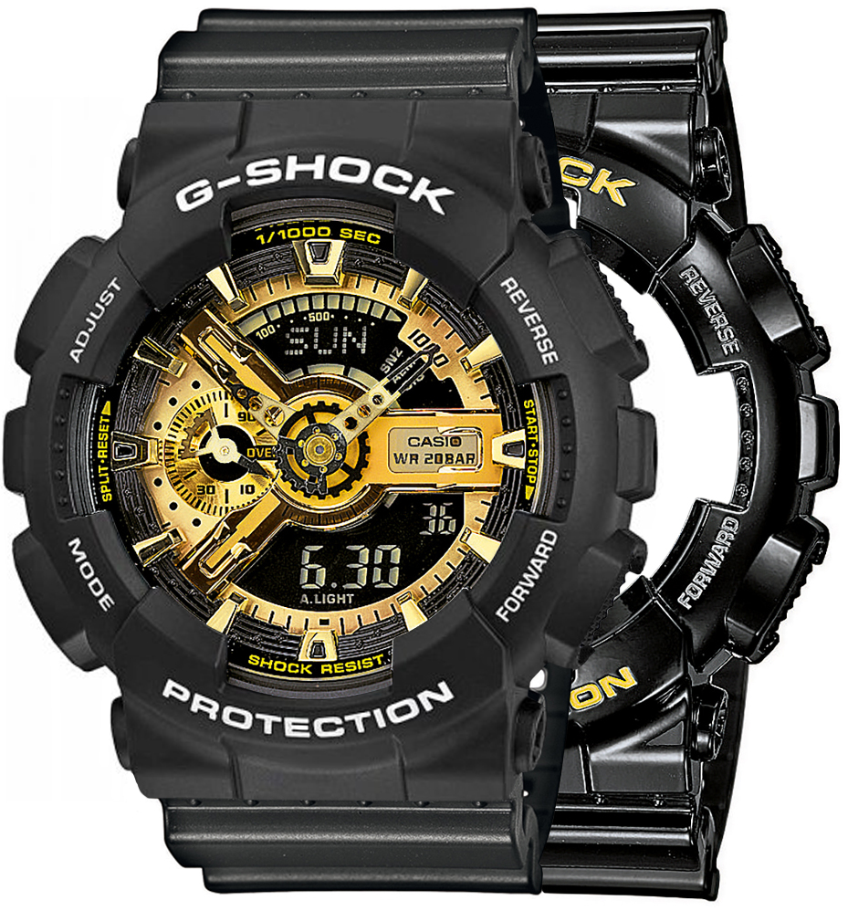 Casio SET GA-110GB-1AER + BEZEL 10508136 + PASEK 10467764