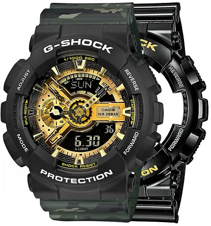 Casio SET GA-110GB-1AER + BEZEL 10508136 + PASEK 10561429 - zdjęcie 1