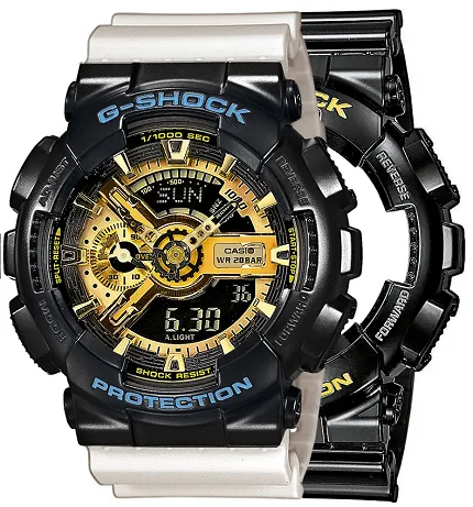 Casio SET GA-110GB-1AER + BEZEL 10514393 + PASEK 10395227 - zdjęcie 1
