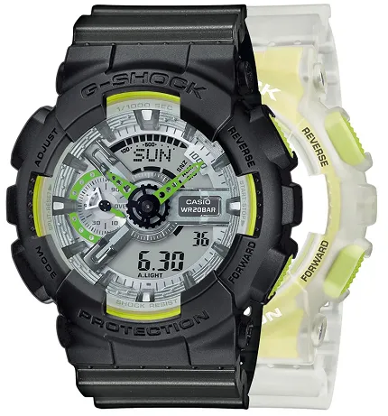 Casio SET GA-110LS-7AER + BEZEL 10358741 + PASEK 10467764 - zdjęcie 1