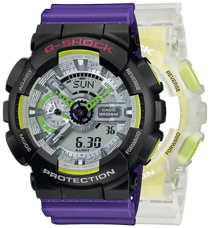Casio SET GA-110LS-7AER + BEZEL 10378531 + PASEK 10498156 - zdjęcie 1