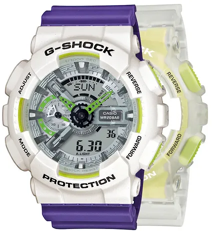 Casio SET GA-110LS-7AER + BEZEL 10395292 + PASEK 10498156 - zdjęcie 1