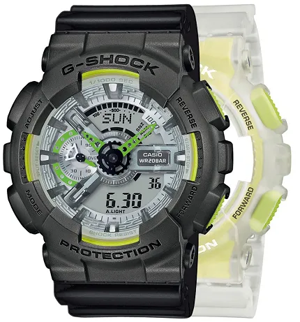 Casio SET GA-110LS-7AER + BEZEL 10467795 + PASEK 10536683 - zdjęcie 1