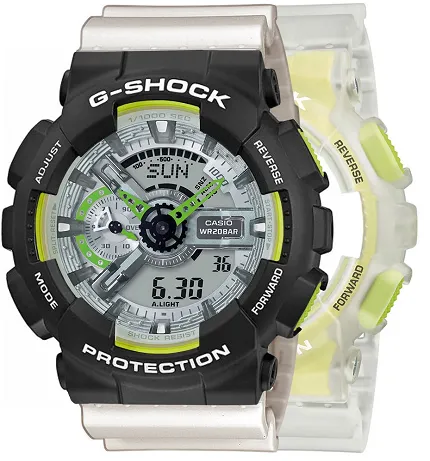 Casio SET GA-110LS-7AER + BEZEL 10508136 + PASEK 10395227 - zdjęcie 1