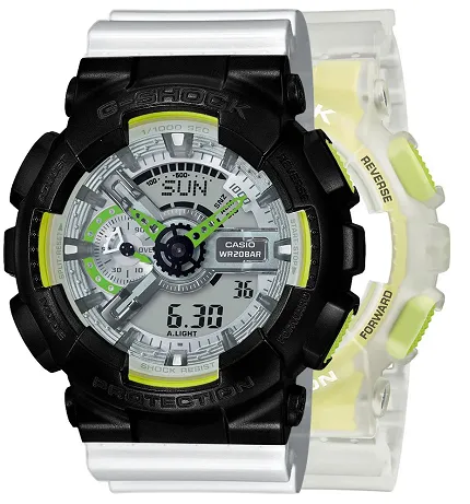 Casio SET GA-110LS-7AER + BEZEL 10523429 + PASEK 10347710 - zdjęcie 1