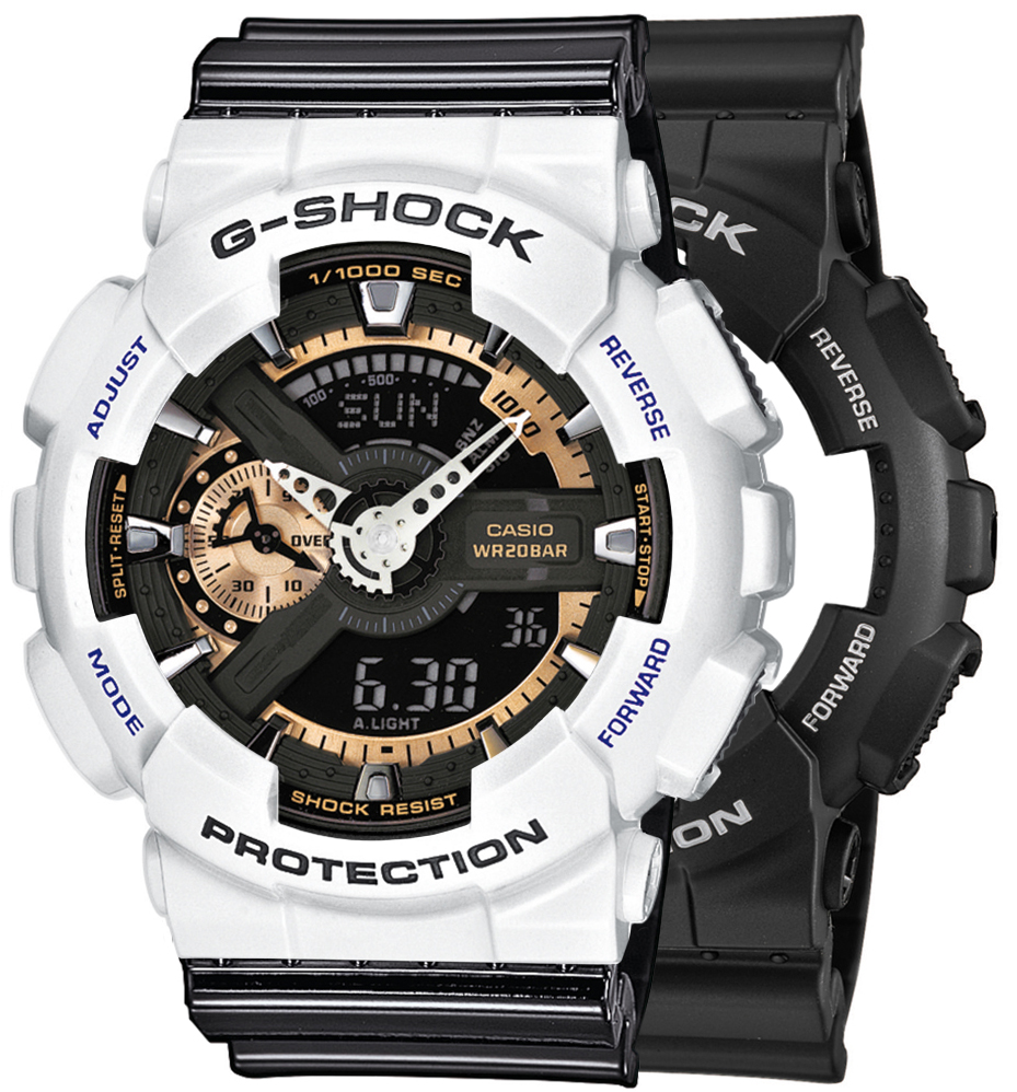 G-SHOCK SET GA-110RG-1AER + BEZEL 10347600 + PASEK 10378391