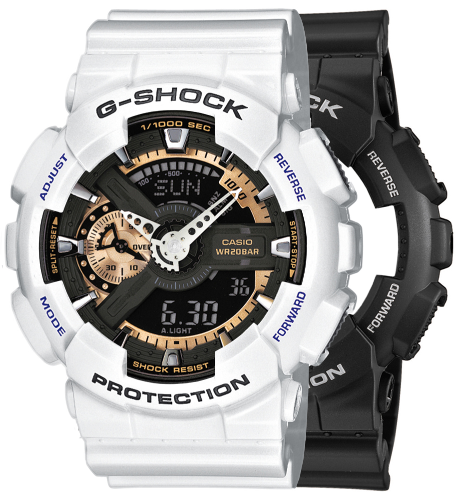 G-SHOCK SET GA-110RG-1AER + BEZEL 10347600 + PASEK 10430571