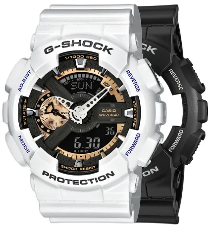 Casio SET GA-110RG-1AER + BEZEL 10347600 + PASEK 10430571 - zdjęcie 1