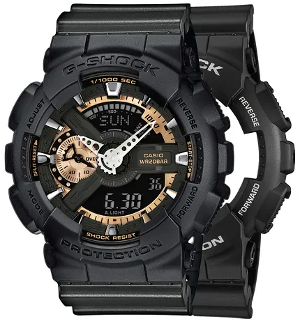 Casio SET GA-110RG-1AER + BEZEL 10358741 + PASEK 10467764 - zdjęcie 1