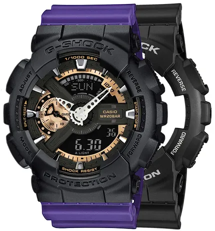 Casio SET GA-110RG-1AER + BEZEL 10358741 + PASEK 10498156 - zdjęcie 1