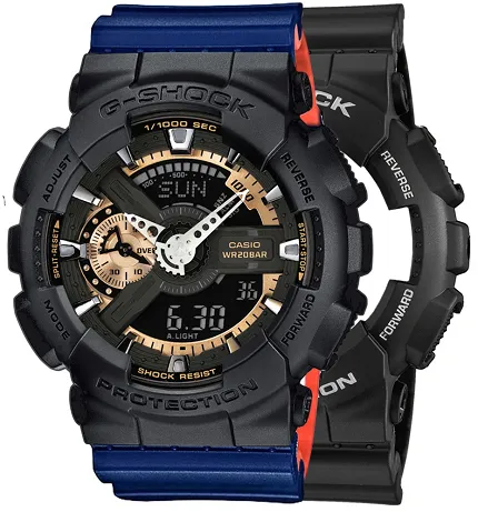 Casio SET GA-110RG-1AER + BEZEL 10358741 + PASEK 10527467 - zdjęcie 1