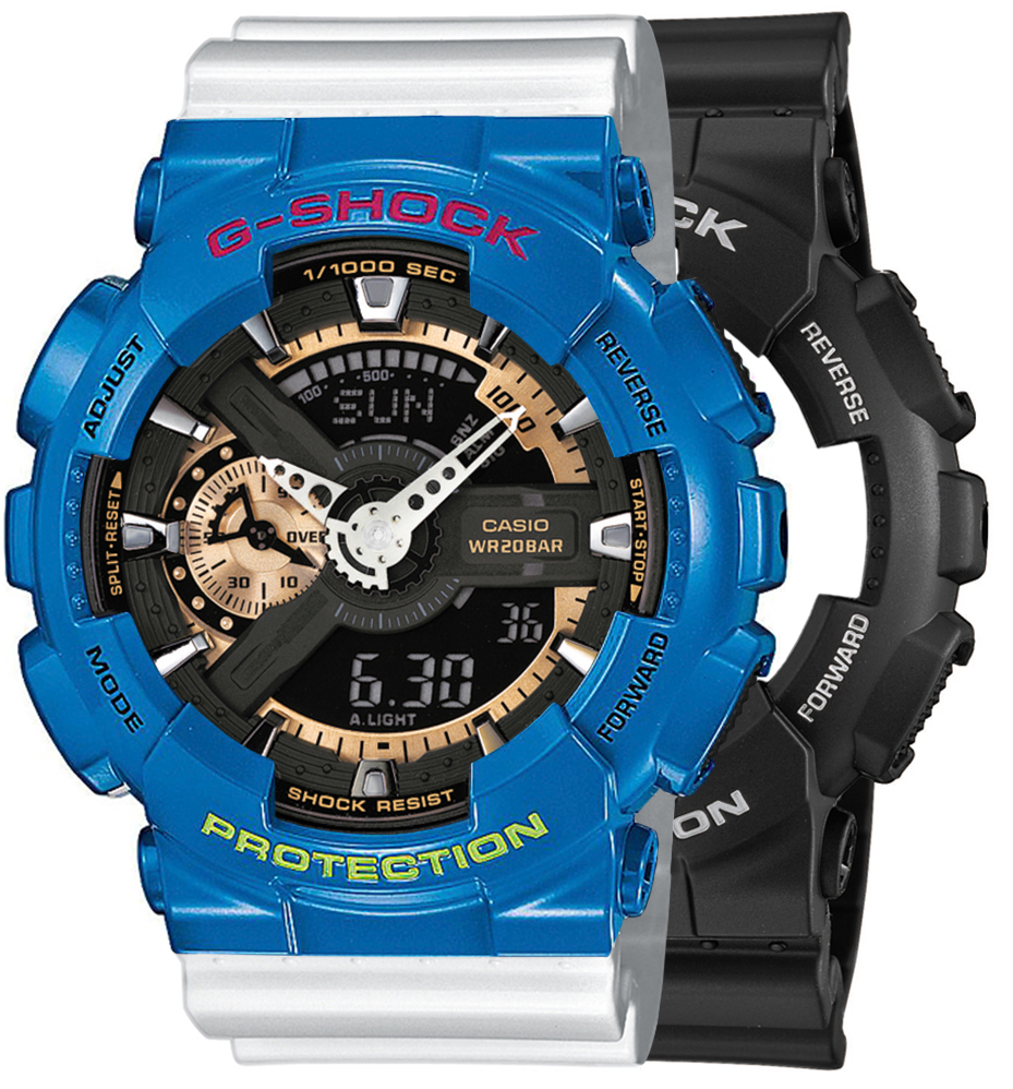 G-SHOCK SET GA-110RG-1AER + BEZEL 10388974 + PASEK 10347710