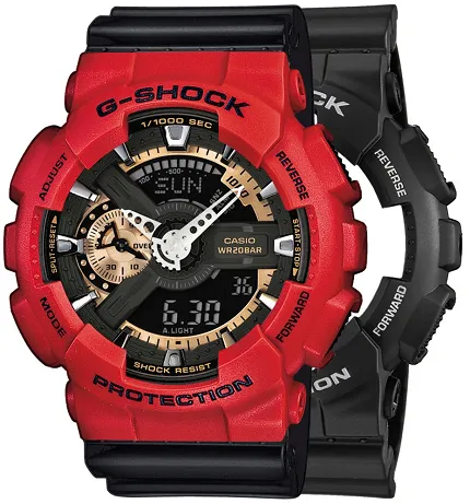 Casio SET GA-110RG-1AER + BEZEL 10395289 + PASEK 10536683 - zdjęcie 1