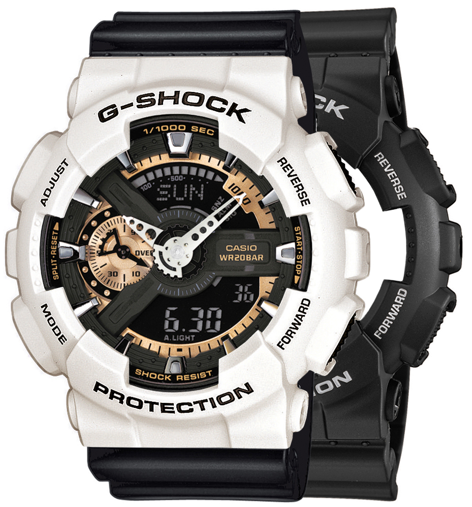 G-SHOCK SET GA-110RG-1AER + BEZEL 10395292 + PASEK 10347688