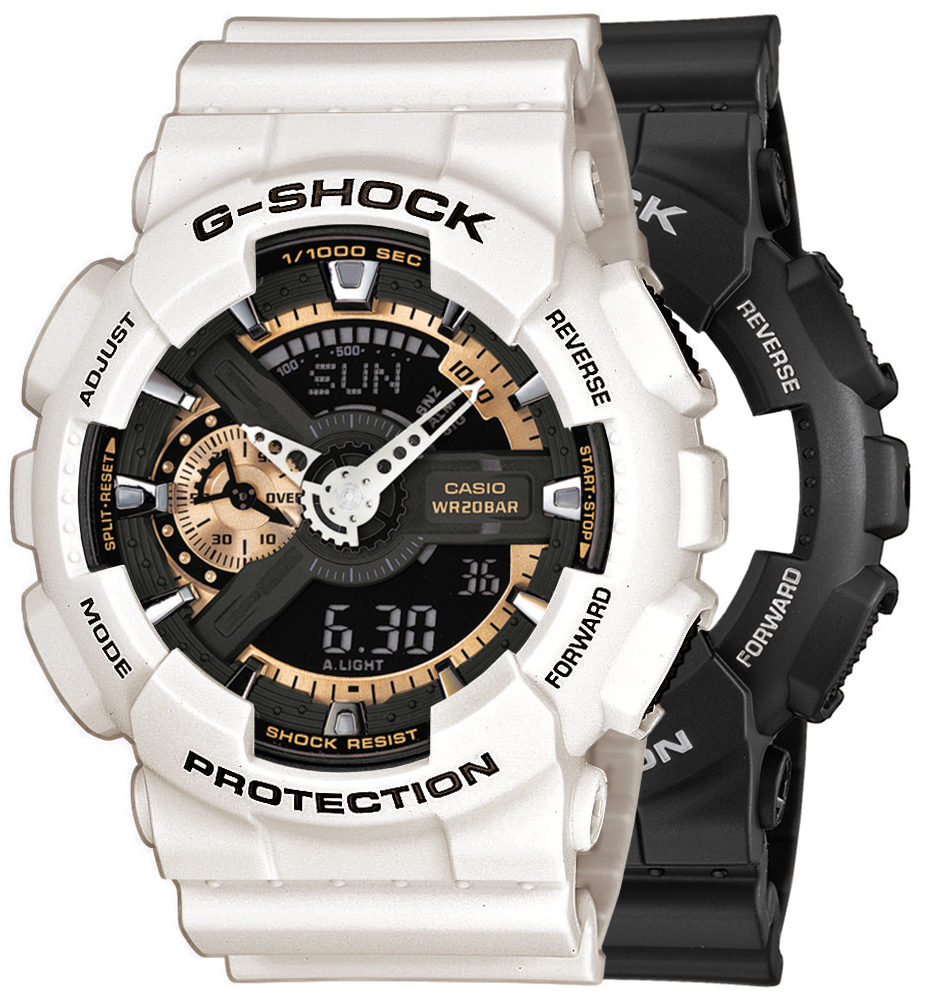 G-SHOCK SET GA-110RG-1AER + BEZEL 10395292 + PASEK 10395227