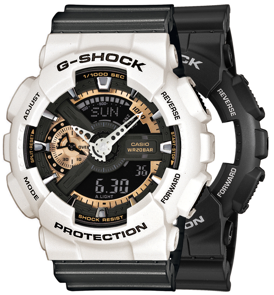 G-SHOCK SET GA-110RG-1AER + BEZEL 10395292 + PASEK 10467764