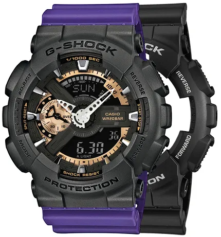 Casio SET GA-110RG-1AER + BEZEL 10467795 + PASEK 10498156 - zdjęcie 1