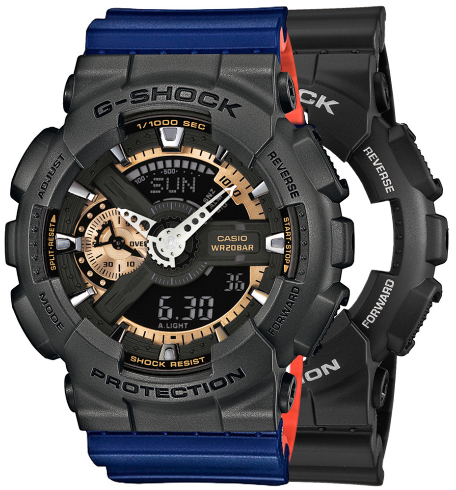G-SHOCK SET GA-110RG-1AER + BEZEL 10467795 + PASEK 10527467