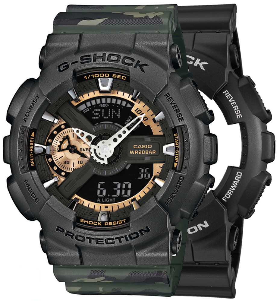 G-SHOCK SET GA-110RG-1AER + BEZEL 10467795 + PASEK 10561429