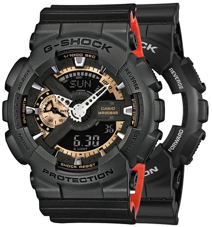 Casio SET GA-110RG-1AER + BEZEL 10467795 + PASEK 10577142 - zdjęcie 1