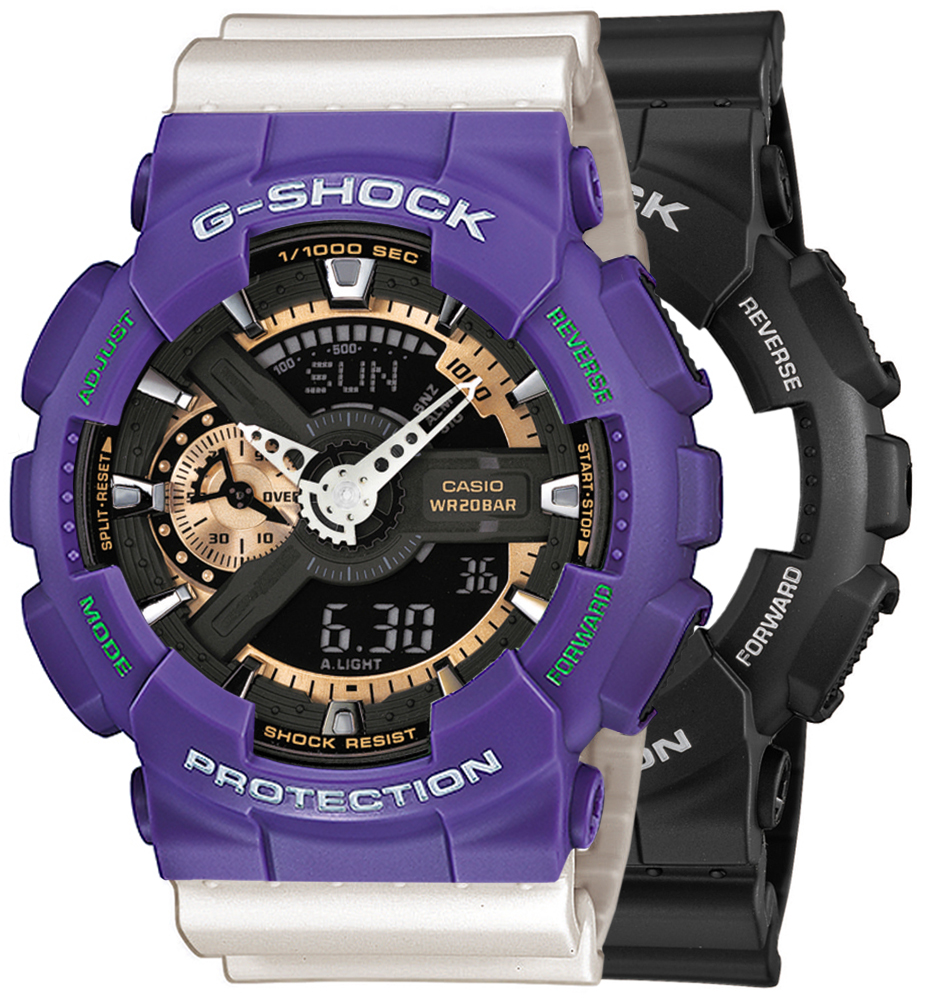 G-SHOCK SET GA-110RG-1AER + BEZEL 10498250 + PASEK 10395227