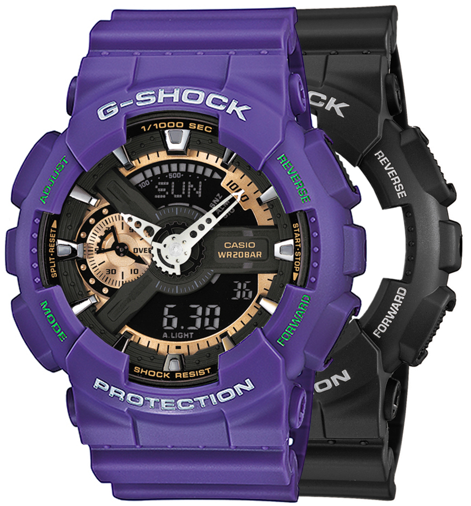 G-SHOCK SET GA-110RG-1AER + BEZEL 10498250 + PASEK 10498156