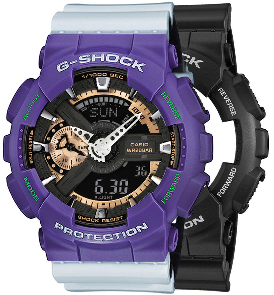 G-SHOCK SET GA-110RG-1AER + BEZEL 10498250 + PASEK 10527469
