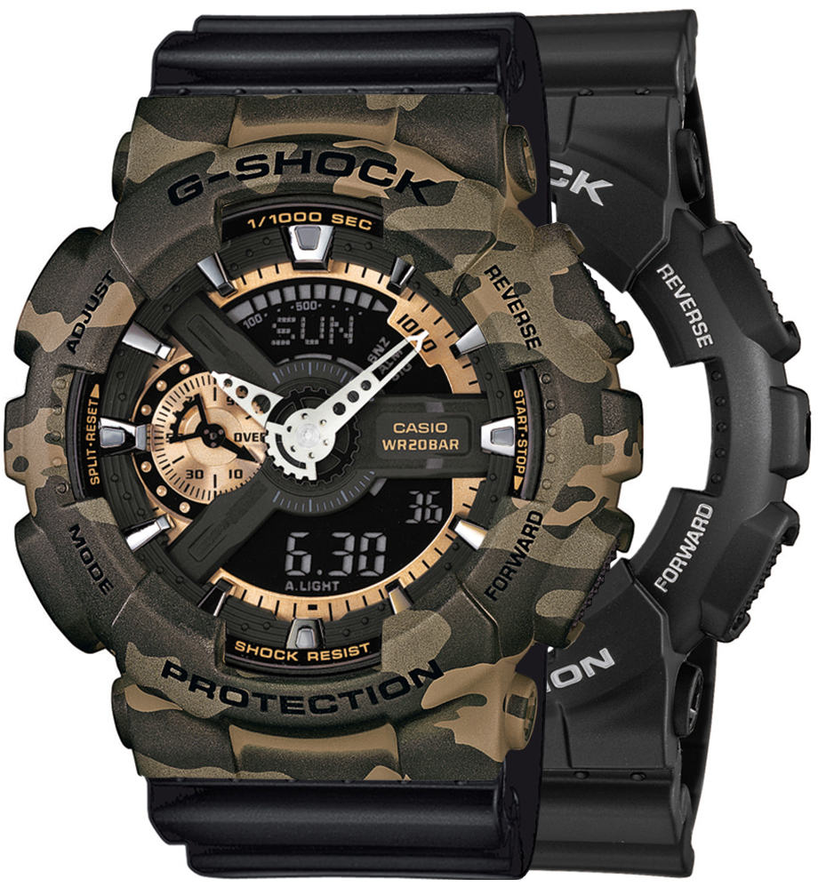 G-SHOCK SET GA-110RG-1AER + BEZEL 10507070 + PASEK 10347688