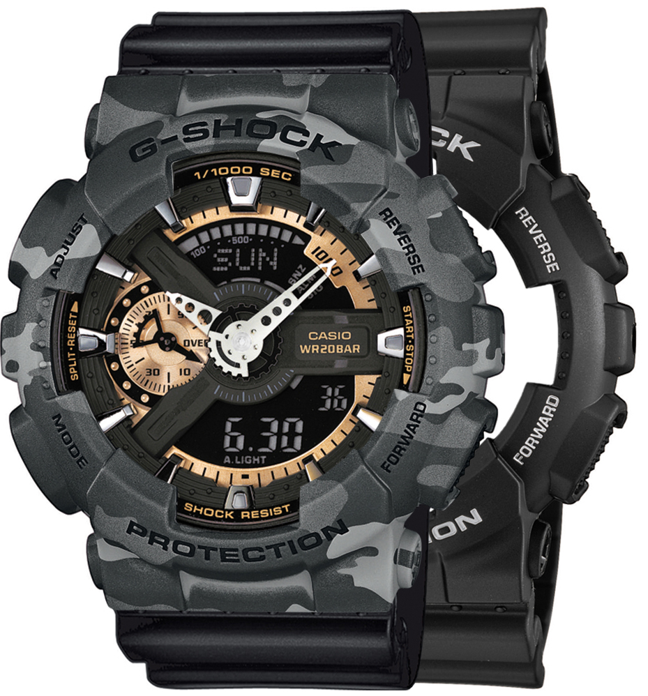 G-SHOCK SET GA-110RG-1AER + BEZEL 10507071 + PASEK 10347688