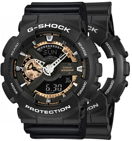 Casio SET GA-110RG-1AER + BEZEL 10508136 + PASEK 10347688 - zdjęcie 1