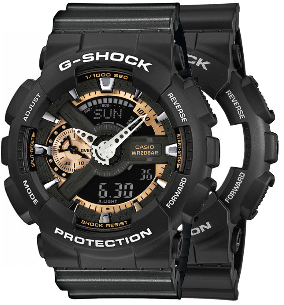 G-SHOCK SET GA-110RG-1AER + BEZEL 10508136 + PASEK 10467764