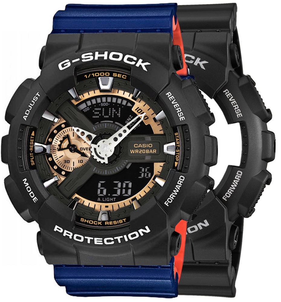 G-SHOCK SET GA-110RG-1AER + BEZEL 10508136 + PASEK 10527467